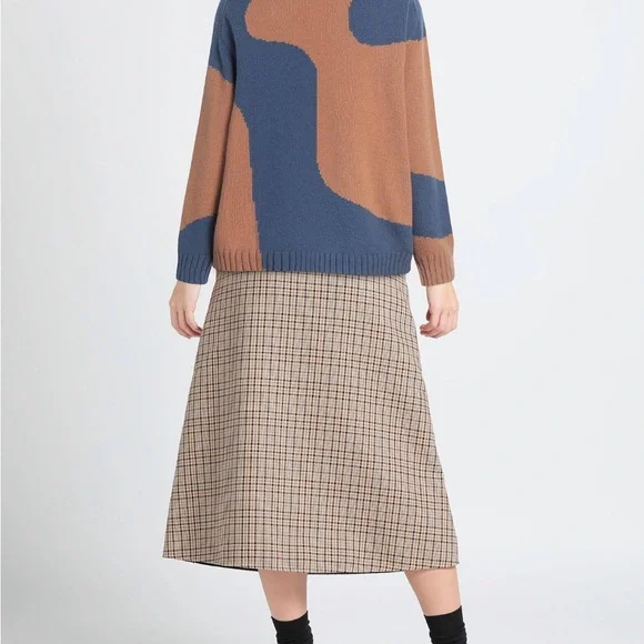 $800 Bruno Manetti Italy wool cashmere sweater pullover fall winter warm luxury - Picture 3 of 8